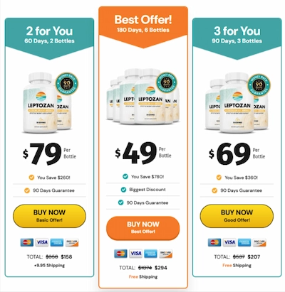 Leptozan Price