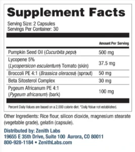 TitanFlow-Supplement-Facts